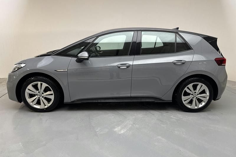 Begagnad VW ID.3 Pro Performance 150 kW (204 HK) 2021 Grå Halvkombi
