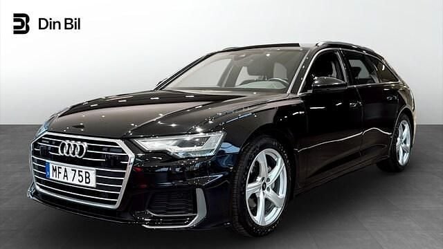 Brilliantsvart Begagnad 2022 Audi A6 S-Line Kombi | 414 000 kr (Marknadspris) - Bild 1/4