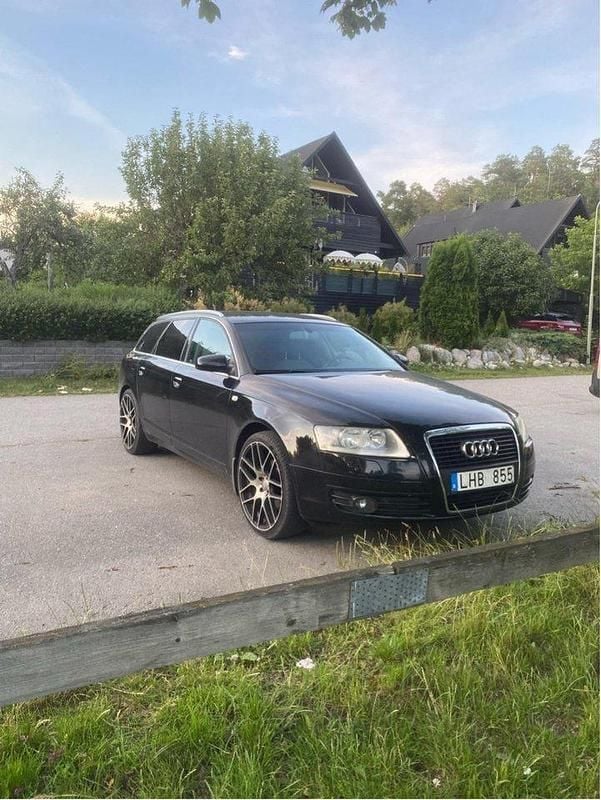 Svart Begagnad 2007 Audi A6 Proline Kombi | 33 000 kr (Marknadspris) - Bild 1/4