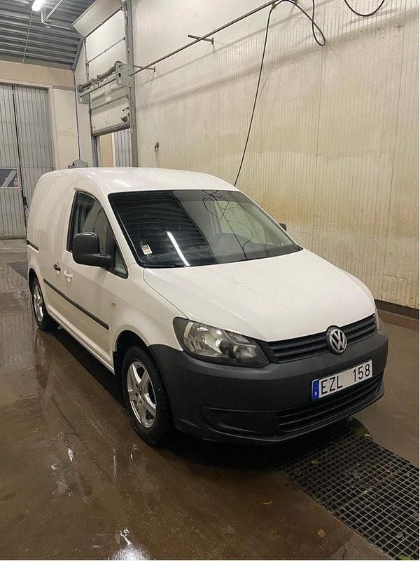 Vit Begagnad 2011 VW Caddy Minibuss | 55 000 kr (Marknadspris) - Bild 1/4