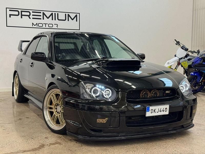 Svart Begagnad 2003 Subaru Impreza Sedan | 179 900 kr - Bild 1/4