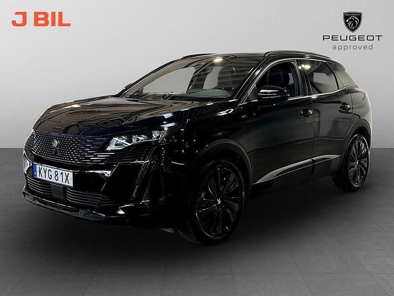 Svart Begagnad 2024 Peugeot 3008 GTi SUV | 269 900 kr (Marknadspris) - Bild 1/4