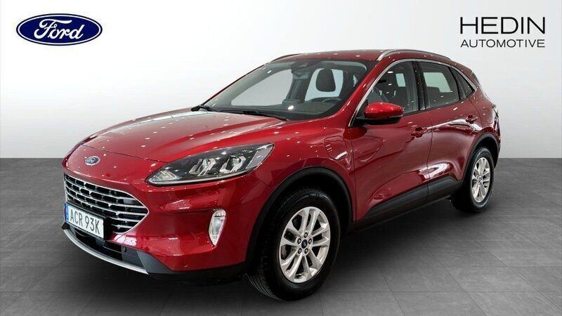 Röd (red) Begagnad 2022 Ford Kuga Titanium SUV | 259 900 kr (Marknadspris) - Bild 1/4