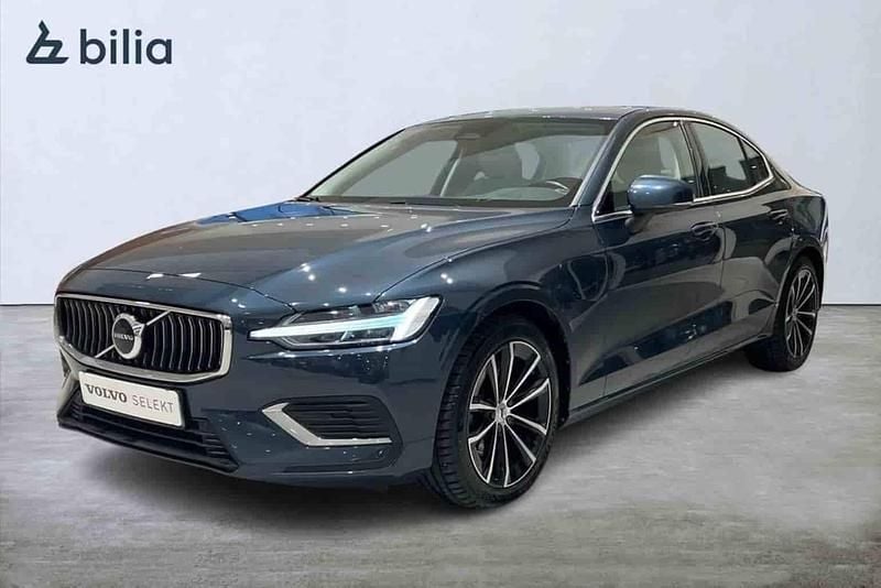 Blå Begagnad 2023 Volvo S60 Sedan | 369 900 kr (Marknadspris) - Bild 1/1