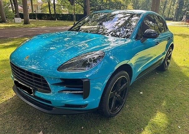 Miami blue Begagnad 2020 Porsche Macan S SUV | 499 000 kr (Bra pris) - Bild 1/4