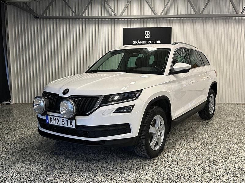 Vit Begagnad 2021 Skoda Kodiaq Business Line SUV | 269 900 kr (Marknadspris) - Bild 1/4