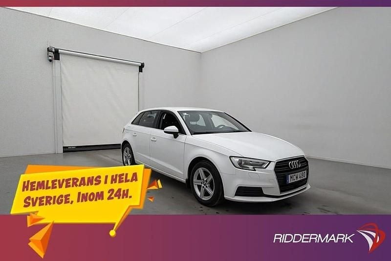 Begagnad Audi A3 150 HK (110 kW) 2017 Vit Sedan