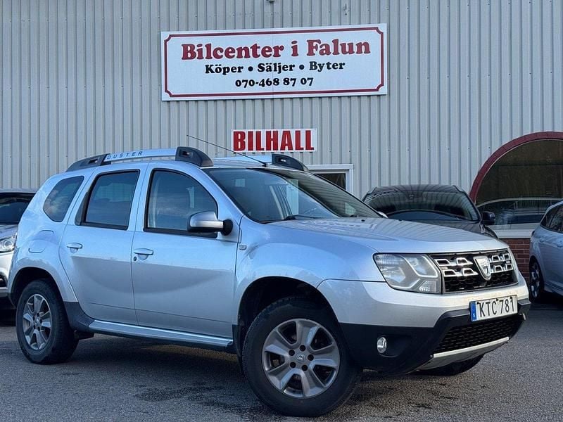 Silver Begagnad 2015 Dacia Duster SUV | 69 900 kr (Marknadspris) - Bild 1/4