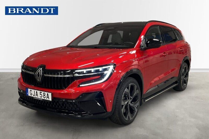 Röd Begagnad 2024 Renault Espace Iconic Minibuss | 469 900 kr (Dyr) - Bild 1/4