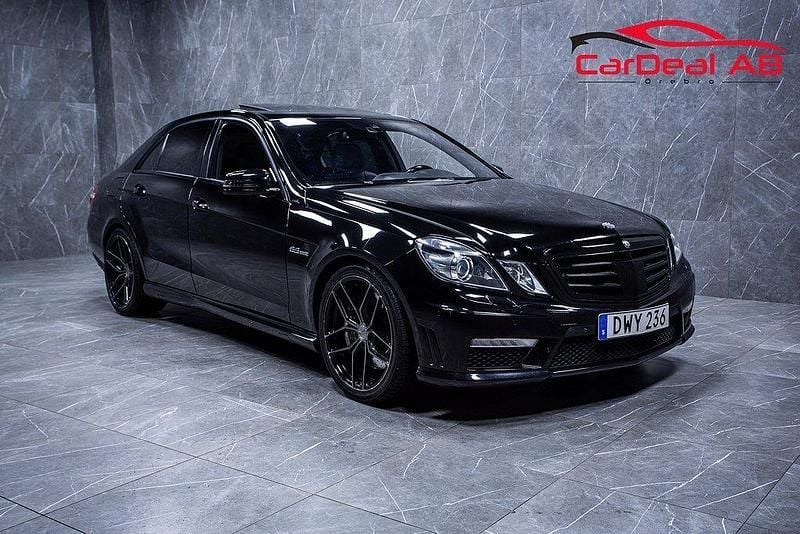 Svart Begagnad 2009 Mercedes E63 AMG AMG Sedan | 299 800 kr - Bild 1/4