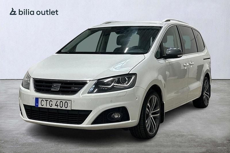 Vit Begagnad 2017 Seat Alhambra 4Drive Minibuss | 249 900 kr (Marknadspris) - Bild 1/3