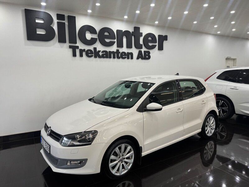 Vit Begagnad 2010 VW Polo GT Halvkombi | 94 900 kr (Dyr) - Bild 1/4