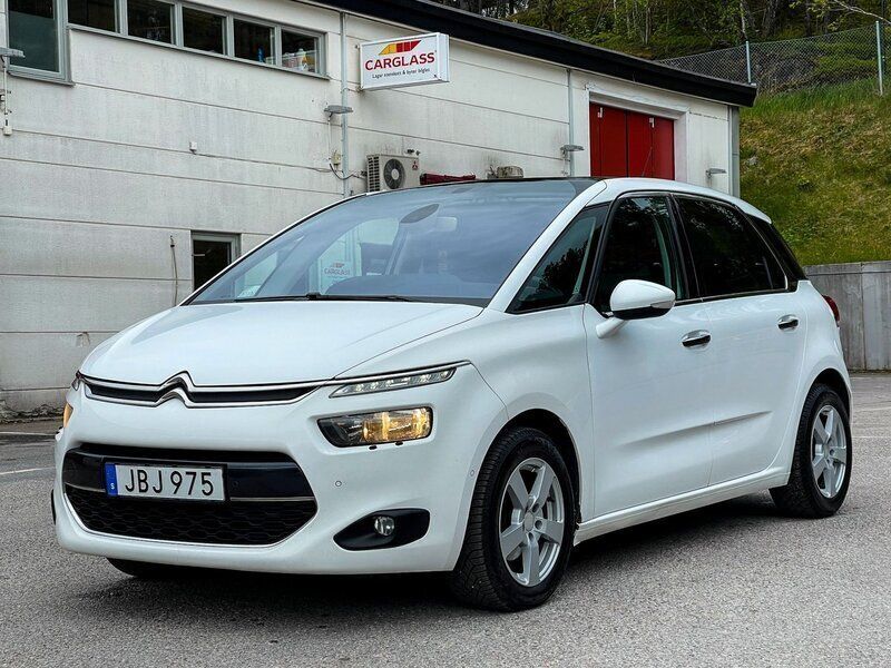 Vit Begagnad 2015 Citroën C4 Picasso Minibuss | 69 900 kr (Marknadspris) - Bild 1/4