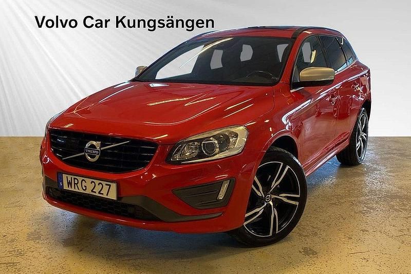 Röd Begagnad 2016 Volvo XC60 R-Design SUV | 264 400 kr (Lite dyr) - Bild 1/4