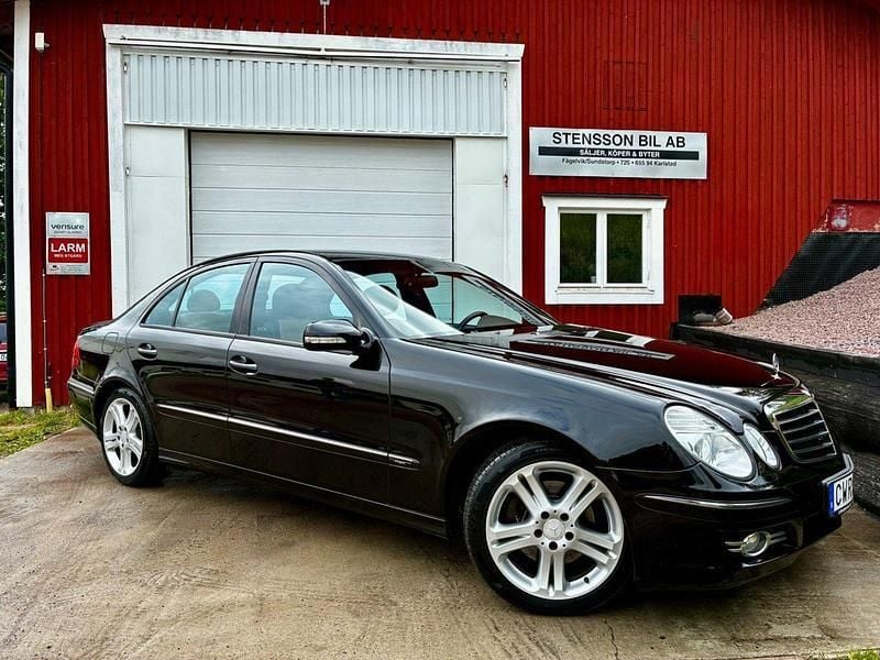 Svart Begagnad 2008 Mercedes E320 Avantgarde Sedan | 79 500 kr (Lite dyr) - Bild 1/4