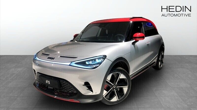 Flerfärgad (silver) Begagnad 2023 Smart #1 Brabus SUV | 549 900 kr - Bild 1/4