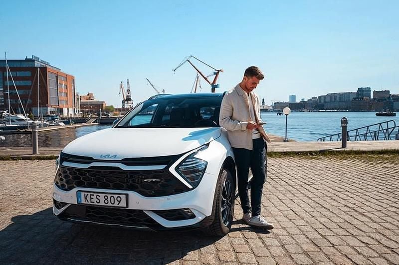 Begagnad Kia Sportage Advance 252 HK (185 kW) 2024 Vit SUV