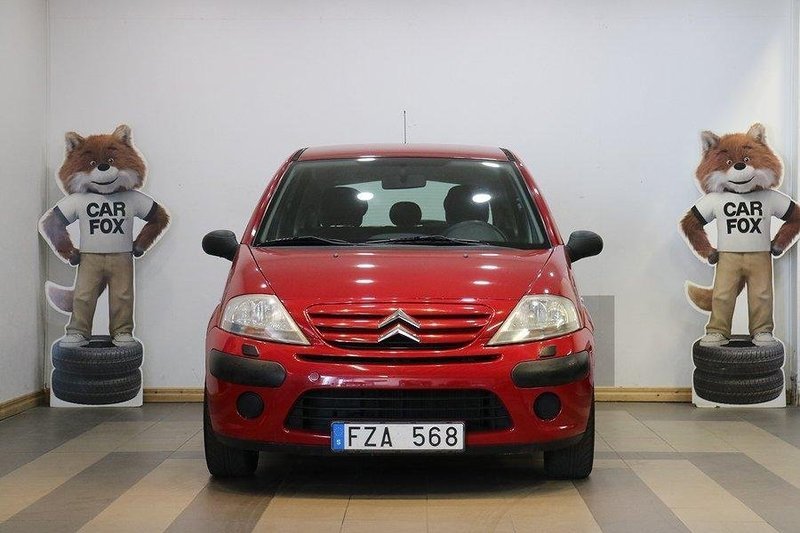 Såld Citroën C3 1.1 lågamil-billig., begagnad 2007, 10 700 mil i Torshälla