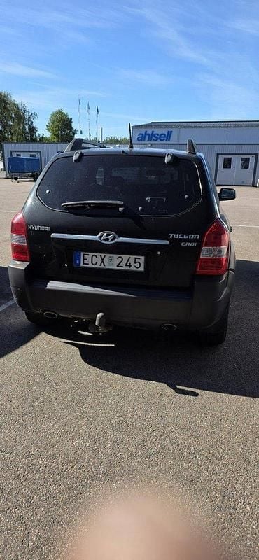 Svart Begagnad 2007 Hyundai Tucson SUV | 32 000 kr (Bra pris) - Bild 1/4