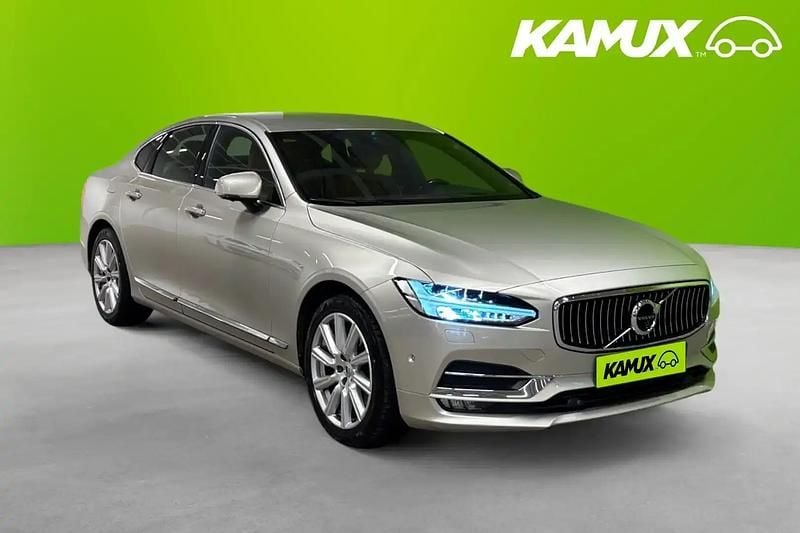 Ljusbrun Begagnad 2017 Volvo S90 Inscription Sedan | 249 900 kr (Marknadspris) - Bild 1/4