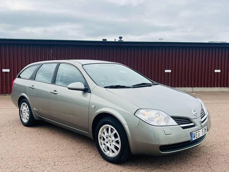 Begagnad Nissan Primera 116 HK (85 kW) 2005 Ljusgrön (lgrön) Kombi