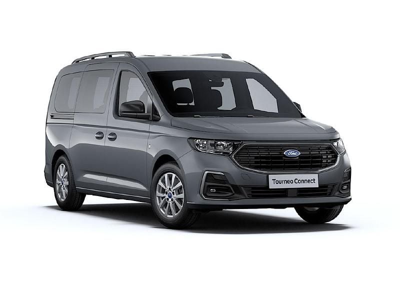 Grå Ny 2025 Ford Grand Tourneo Connect Minibuss | 471 800 kr - Bild 1/1
