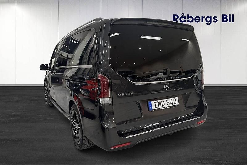 Begagnad Mercedes V300 AMG line 237 HK (174 kW) 2024 Mörkgrå Minibuss