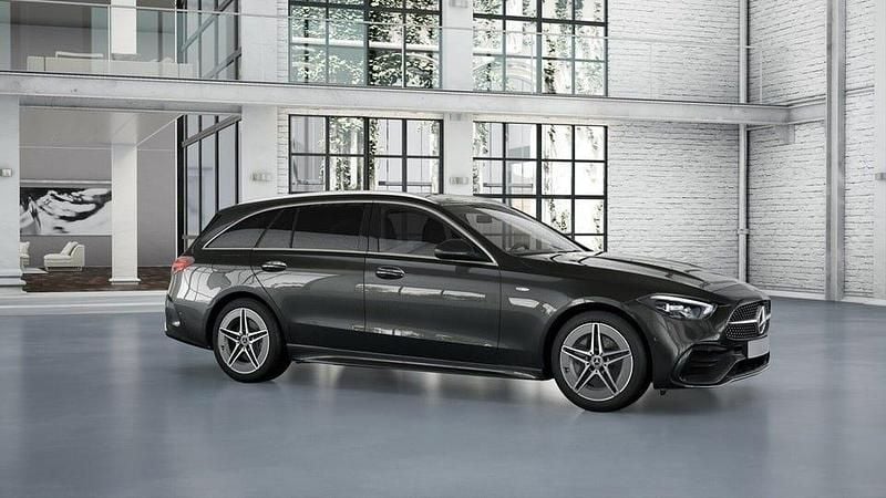 Ny Mercedes C300e 313 HK (230 kW) 2025 Grå ( grafitgrå metallic) Kombi