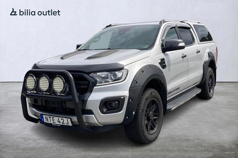 Grå Begagnad 2019 Ford Ranger Pickup | 462 375 kr - Bild 1/3