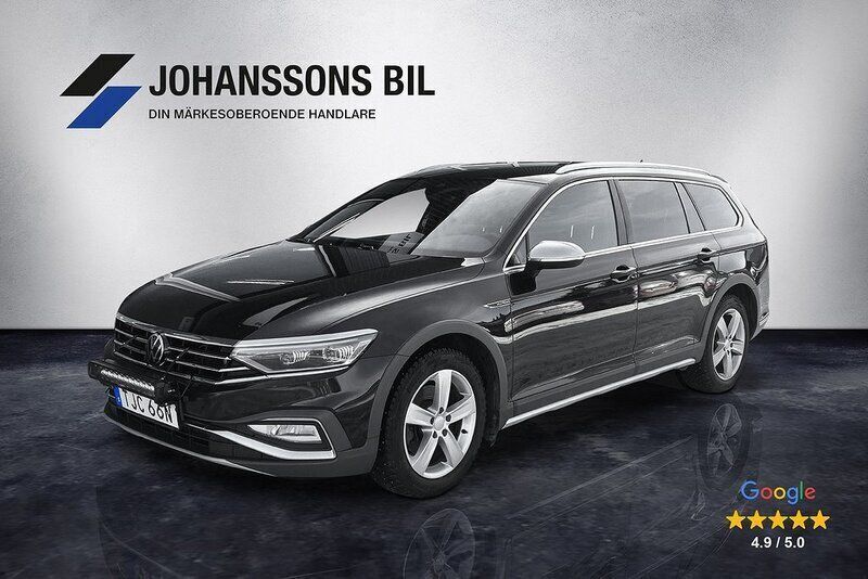 Svart Begagnad 2021 VW Passat Alltrack Kombi | 299 900 kr (Marknadspris) - Bild 1/4
