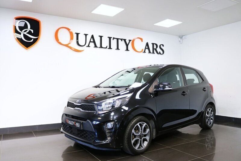 Svart Begagnad 2018 Kia Picanto Advance Halvkombi | 129 000 kr (Marknadspris) - Bild 1/4
