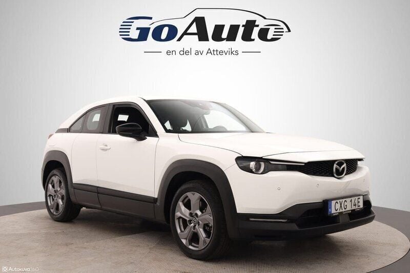 Vit Begagnad 2021 Mazda MX30 Sky SUV | 174 500 kr (Marknadspris) - Bild 1/4