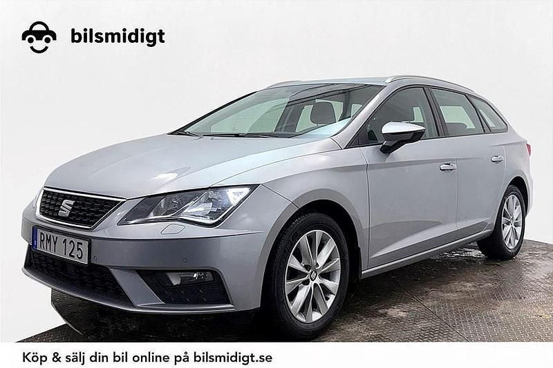 Silver Begagnad 2017 Seat Leon ST Style Kombi | 119 800 kr (Marknadspris) - Bild 1/3
