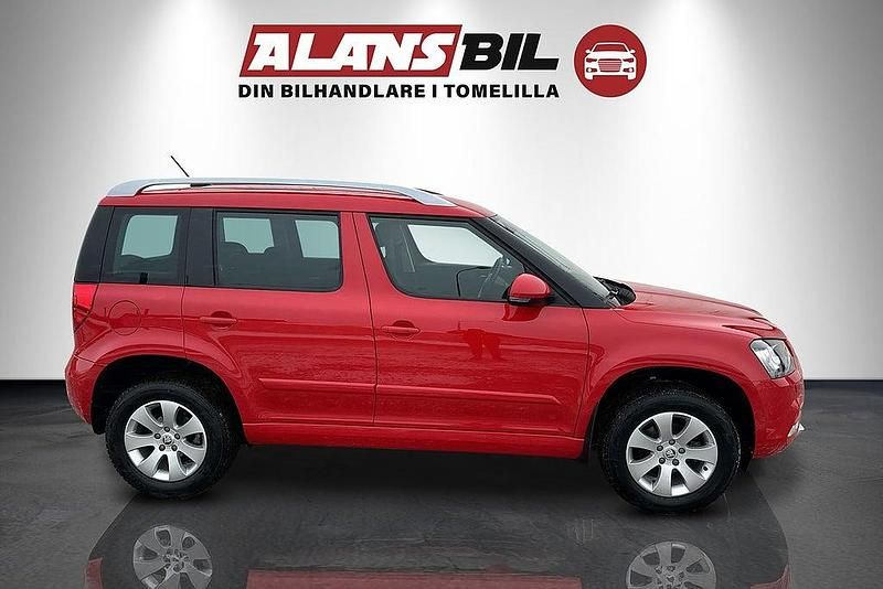 Begagnad Skoda Yeti 110 HK (80 kW) 2016 Röd SUV