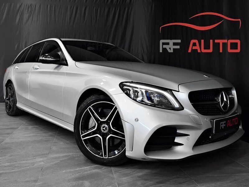 Silver Begagnad 2021 Mercedes C300e AMG Kombi | 314 900 kr (Marknadspris) - Bild 1/4