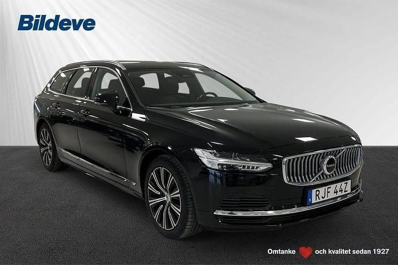 Begagnad Volvo V90 Inscription 344 HK (253 kW) 2022 Svart Kombi