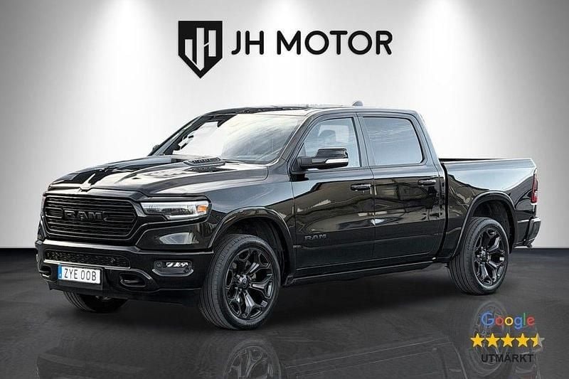 Svart Begagnad 2022 Dodge Ram Limited Pickup | 629 900 kr (Superpris) - Bild 1/4