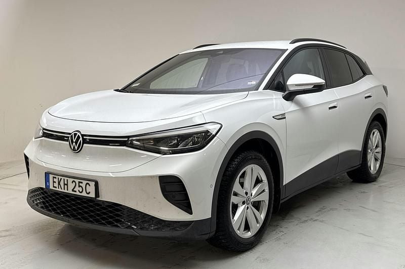 Vit Begagnad 2024 VW ID.4 Comfortline SUV | 349 000 kr (Bra pris) - Bild 1/4