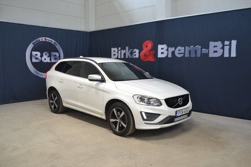 Vit Begagnad 2016 Volvo XC60 R-Design SUV | 139 900 kr - Bild 1/4
