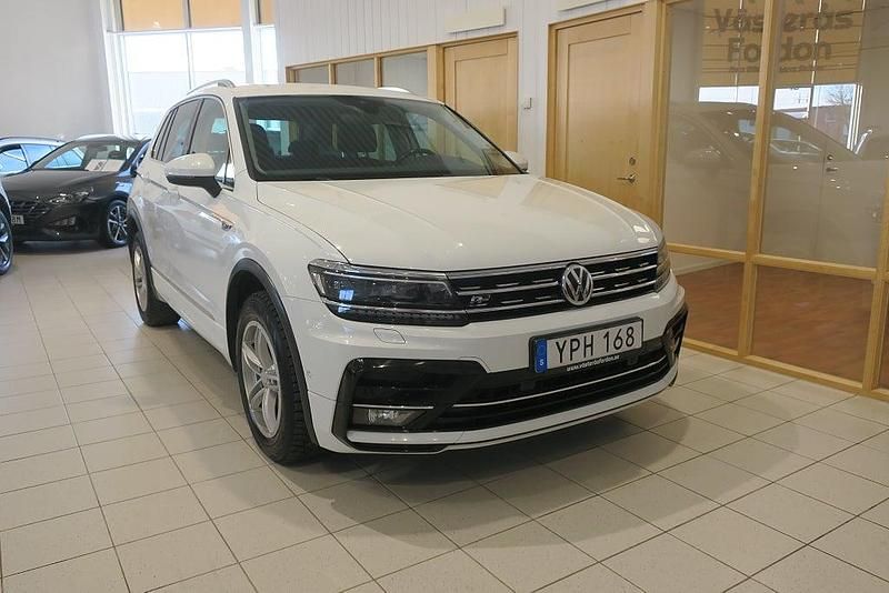Begagnad VW Tiguan R-line 190 HK (139 kW) 2017 Vit SUV