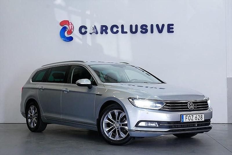Silver Begagnad 2015 VW Passat Executive Kombi | 124 900 kr (Bra pris) - Bild 1/4