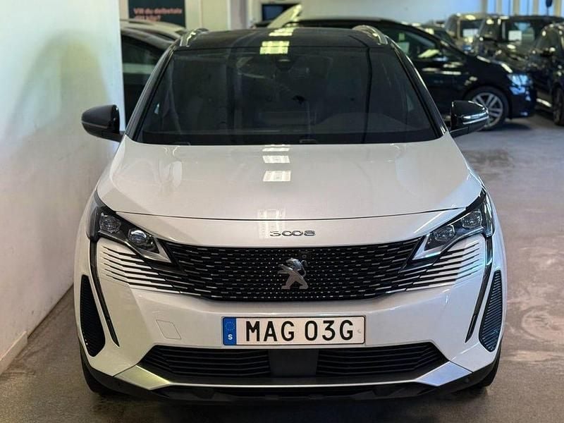 Begagnad Peugeot 3008 GT 301 HK (221 kW) 2021 Vit SUV