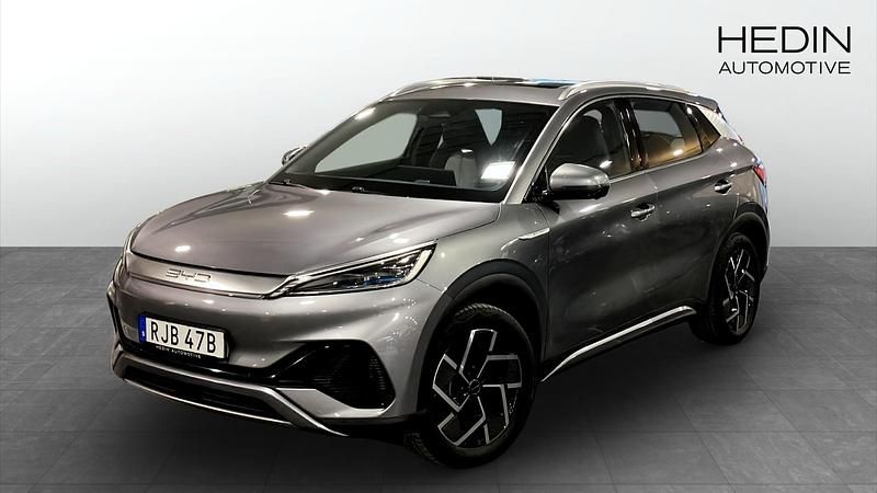 Grå Begagnad 2022 BYD Atto 3 Design SUV | 289 900 kr (Lite dyr) - Bild 1/4