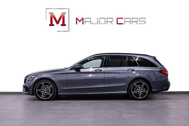 Begagnad Mercedes C220 AMG 170 HK (125 kW) 2017 Selenite grey metallic Kombi
