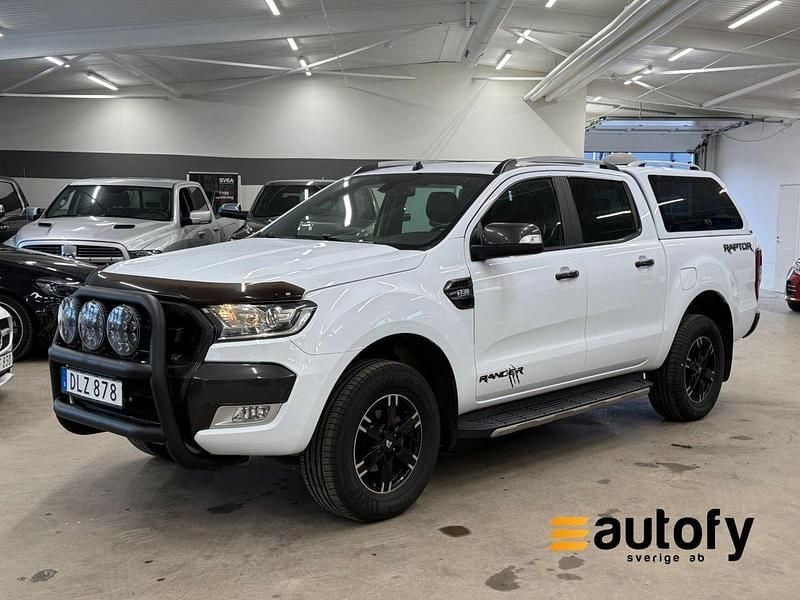 Vit Begagnad 2018 Ford Ranger Wildtrack Pickup | 309 900 kr (Dyr) - Bild 1/4