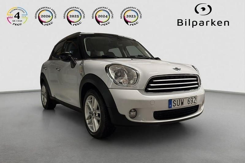 Vit Begagnad 2013 Mini Cooper D Countryman Chili SUV | 119 990 kr (Bra pris) - Bild 1/4