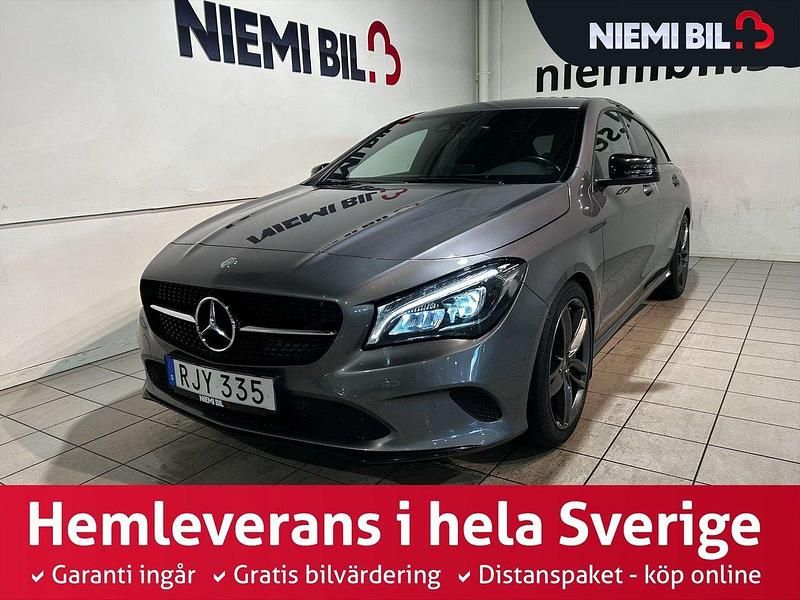 Mörkgrå Begagnad 2017 Mercedes CLA220 Sedan | 269 900 kr (Lite dyr) - Bild 1/3