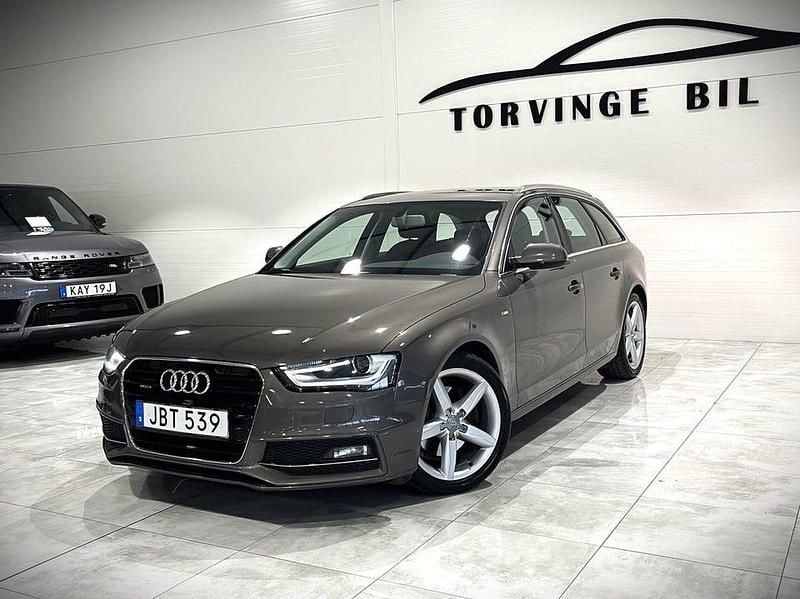 Grå Begagnad 2015 Audi A4 Sport Kombi | 129 000 kr (Marknadspris) - Bild 1/4