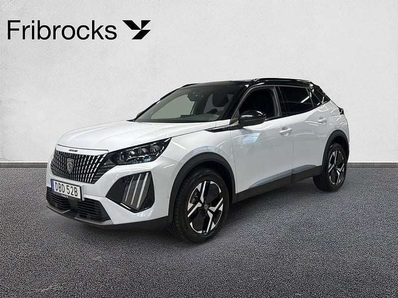 Vit Begagnad 2024 Peugeot 2008 GTi SUV | 249 900 kr (Marknadspris) - Bild 1/4