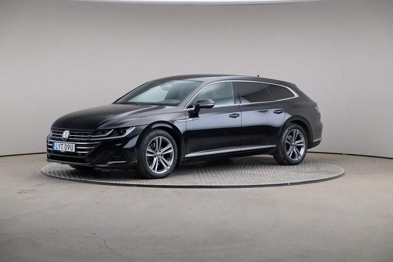 Svart Begagnad 2022 VW Arteon R-line Kombi | 299 000 kr (Bra pris) - Bild 1/4